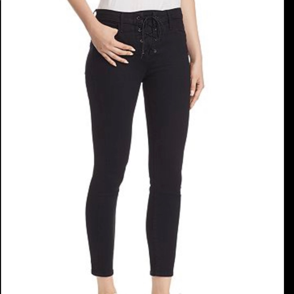 Mother Denim High Waisted Looker in Coffee Tea or Me?